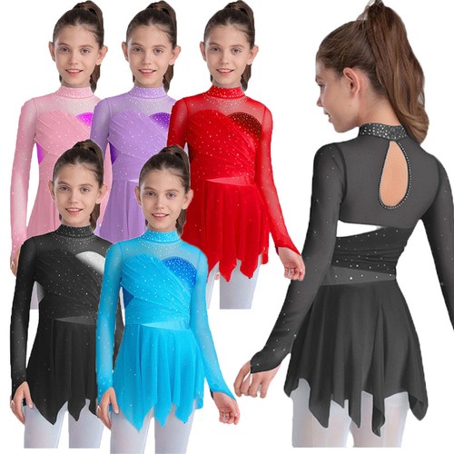 Mädchen kleid eiskunstlauf - mädchen,