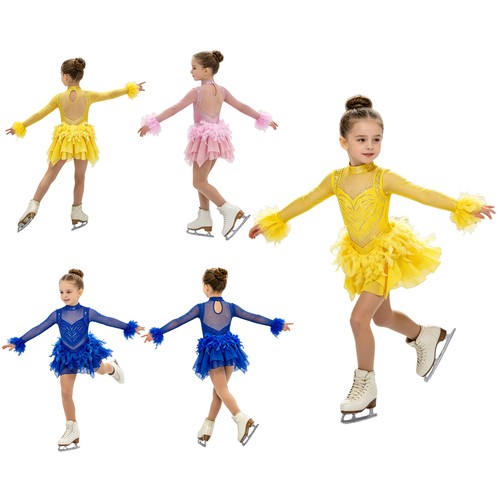 Kinder mädchen eiskunstlauf - mädchen,