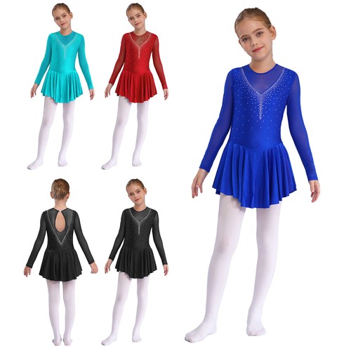 Mädchen glitzer eiskunstlauf - mädchen,
