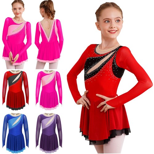 Mädchen eiskunstlauf kleid - mädchen,