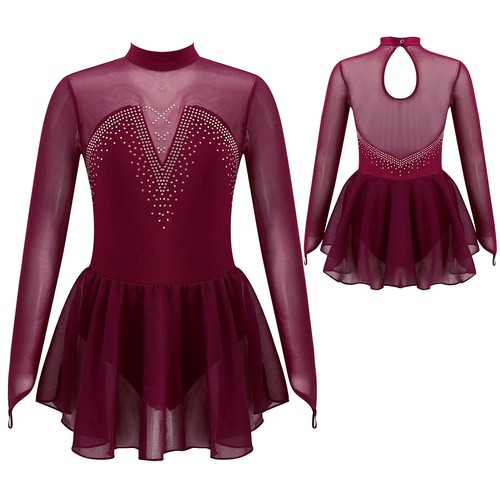 Mädchen eislaufkleid - mädchen,