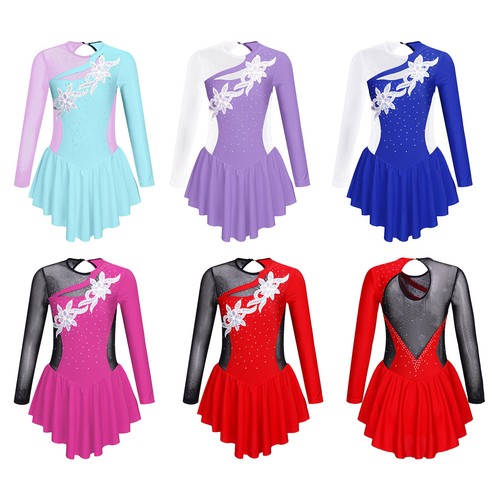Mädchen eiskunstlauf kleid - de,