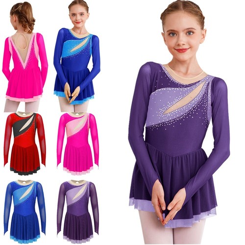 Mädchen eiskunstlauf kleid - de,