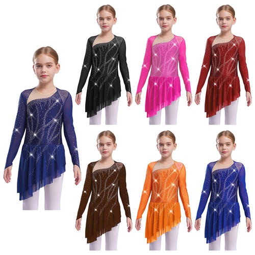 Mädchen ballettkleid langarm - mädchen,